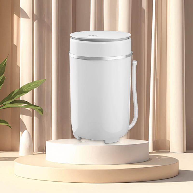 30-65kg Semi-Automatik ringan mesin basuh mini mudah alih yang tenang