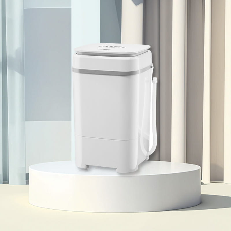 65kg Imitation Hand Basuh Gelombang Gelombang Besar Square Semi-Automatic Compact Mini Washer